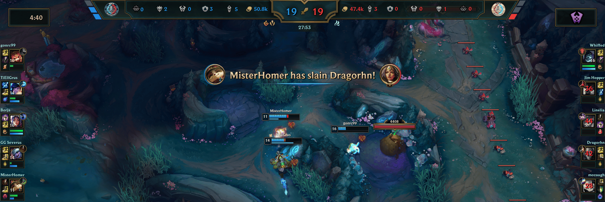 In-game Score Display